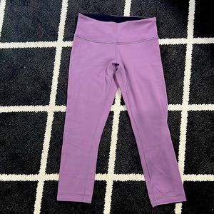 Lululemon reversible yoga pants, size 4